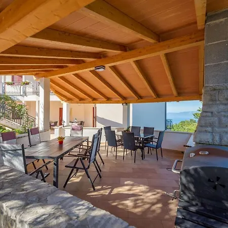 Lara I With Panoramic View And Pool Holiday home Labin (Istria)